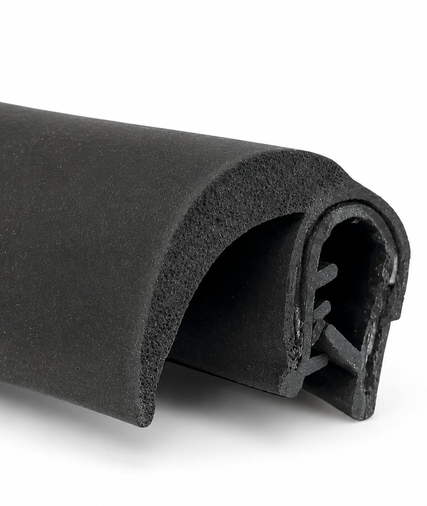 Junta SB para borde decorativa para puertas de vidrio universal reforzada