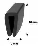 1,5–2 mm profil 5x10 mm