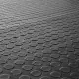 Alfombra antideslizante de tacos por metro 100x50-650 cm - Alfombrilla de goma con tacos (3mm) como suelo de taller, alfombra de goma, cubierta para banco de trabajo y alfombra de suelo - Alfombra de goma para sótano, remolque