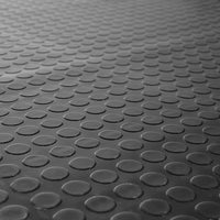 Alfombra antideslizante de tacos por metro 100x50-650 cm - Alfombrilla de goma con tacos (3mm) como suelo de taller, alfombra de goma, cubierta para banco de trabajo y alfombra de suelo - Alfombra de goma para sótano, remolque