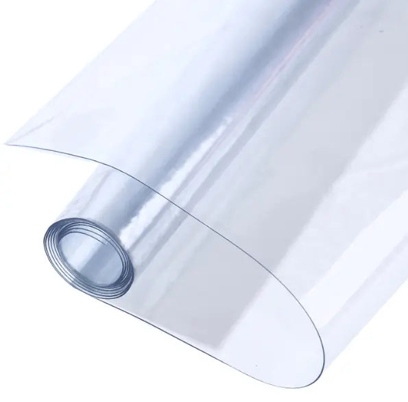Lámina de PVC transparente incolora 140 cm – para cenador, terraza, pérgola