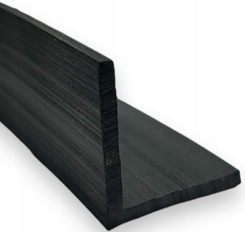 Escuadra de goma 30x30 mm junta de goma protectora