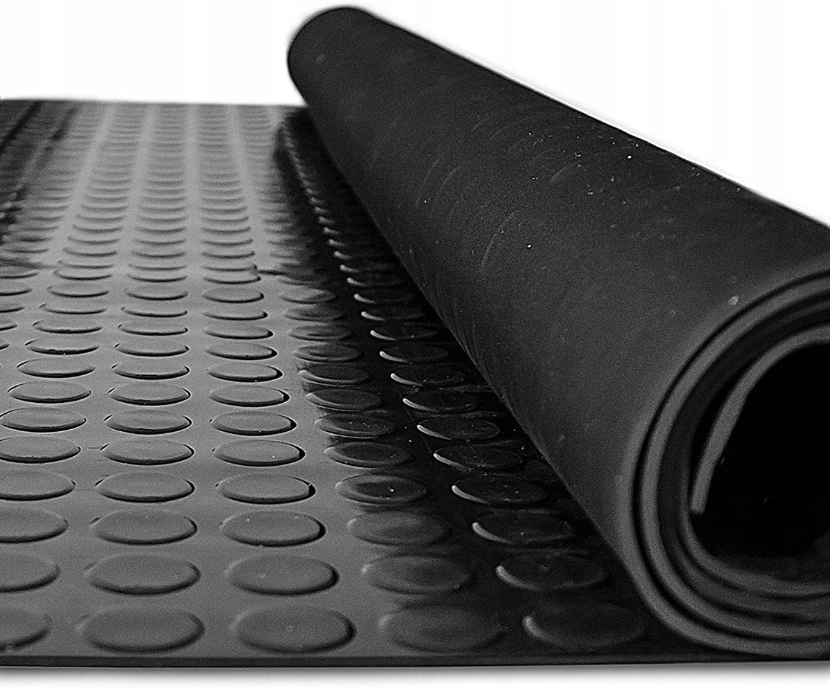 ALFOMBRA DE GOMA Goma antideslizante Tabla Alfombra 3 mm ancho 100 cm